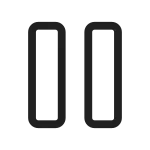 Pause SVG Icon